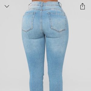 Fashion Nova Wifey High Rise Jeans